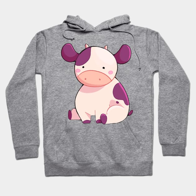 Baby Cow Hoodie by SonataStar